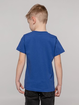 Футболка детская T-Bolka Kids, ярко-синяя