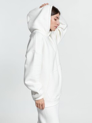 Худи Kulonga Oversize, молочно-белое
