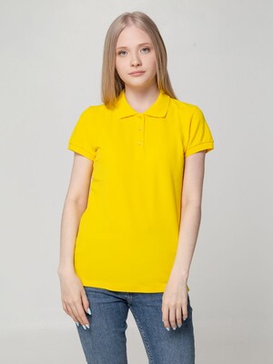 Рубашка поло женская Virma Lady, желтая