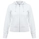 Толстовка женская Hooded Full Zip белая