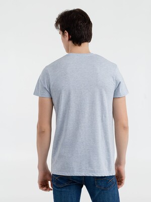 Футболка мужская Regent Fit 150, голубой меланж