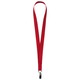 Лента для бейджа Neckband, красная