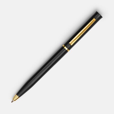 Ручка шариковая Euro Gold, черная
