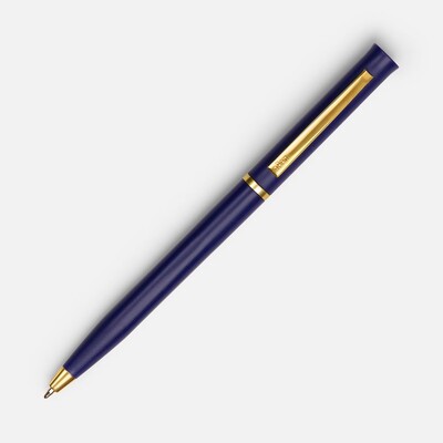 Ручка шариковая Euro Gold, синяя