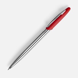Ручка шариковая Dagger Soft Touch, красная