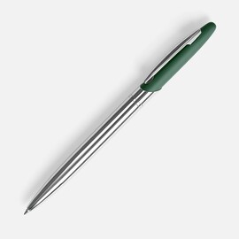 Ручка шариковая Dagger Soft Touch, зеленая