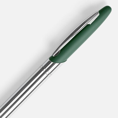 Ручка шариковая Dagger Soft Touch, зеленая