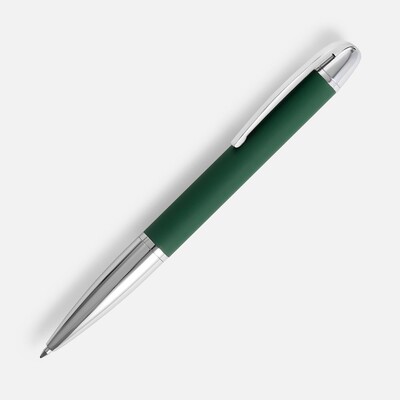 Ручка шариковая Arc Soft Touch, зеленая