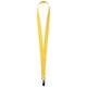 Лента для бейджа Neckband, желтая