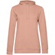 Толстовка с капюшоном женская Hoodie, бежевая (nude)