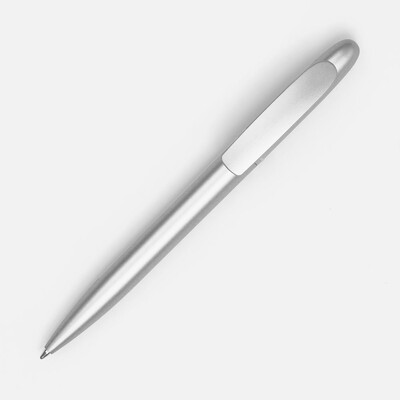Ручка шариковая Moor Silver, серебристый металлик