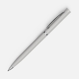 Ручка шариковая Euro Chrome, серая