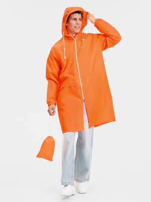 Дождевик Rainman Zip Pro, оранжевый неон