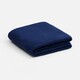 Флисовый плед Warm&Peace XL, синий