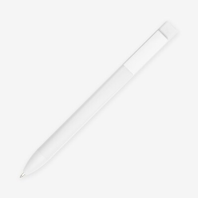 Ручка шариковая Swiper SQ Soft Touch, белая