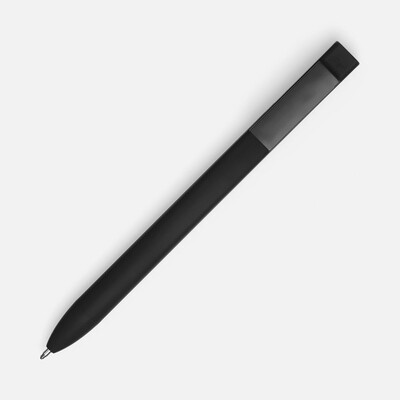 Ручка шариковая Swiper SQ Soft Touch, черная
