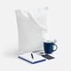 Набор Welcome Pack, синий с белым