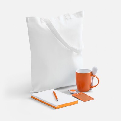 Набор Welcome Pack, оранжевый с белым