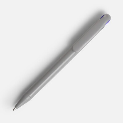 Ручка шариковая Prodir DS1 TMM Dot, серая с синим