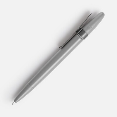 Ручка шариковая Prodir DS5 TSM Metal Clip, серая