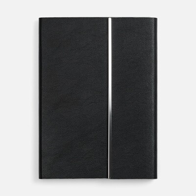 Ежедневник Petrus Flap, недатированный, черный