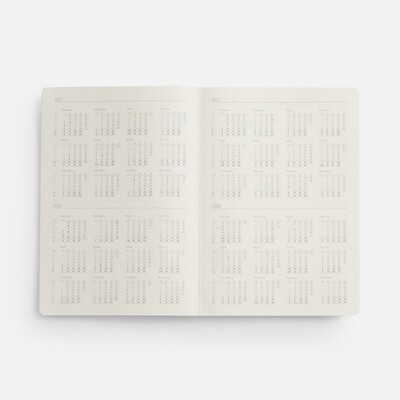 Ежедневник Petrus Flap, недатированный, черный
