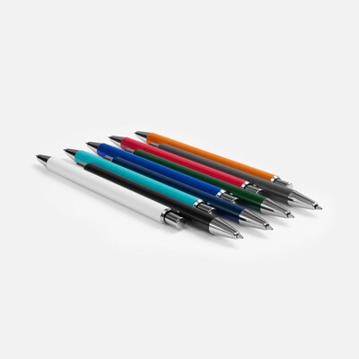 Ручка шариковая Slim Beam, зеленая