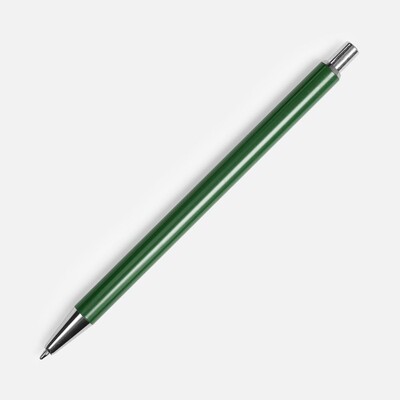Ручка шариковая Slim Beam, зеленая