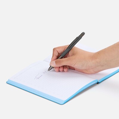 Ручка шариковая Digit Soft Touch со стилусом, серая
