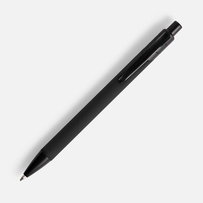 Ручка шариковая Undertone Black Soft Touch, черная