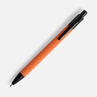 Ручка шариковая Undertone Black Soft Touch, оранжевая