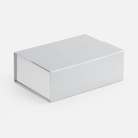 Коробка Bicolor Case, белая с серым