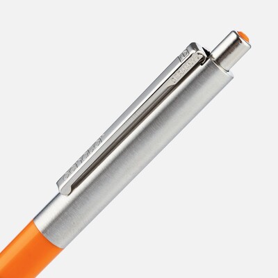 Ручка шариковая Senator Point Metal, ver.2, оранжевая