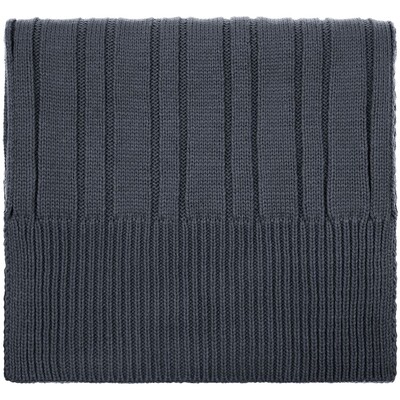 Шарф Knit Beat, серый (графит)