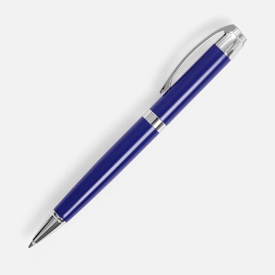 Ручка шариковая Razzo Chrome, ver.2, синий