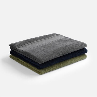 Полотенце махровое Terrychic XL, зеленое