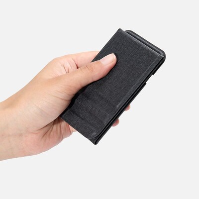 Подставка для смартфона с беспроводной зарядкой Kickstand, серая