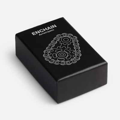 Антистресс Enchain, серебристый