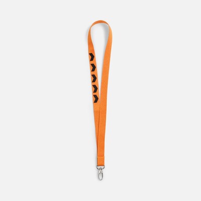 Лента для бейджа Pin, оранжевая