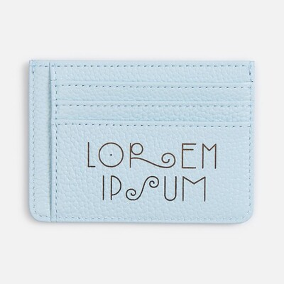 Чехол для карт Unison, голубой